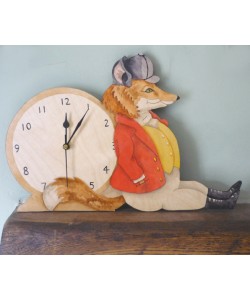 Fox Clock